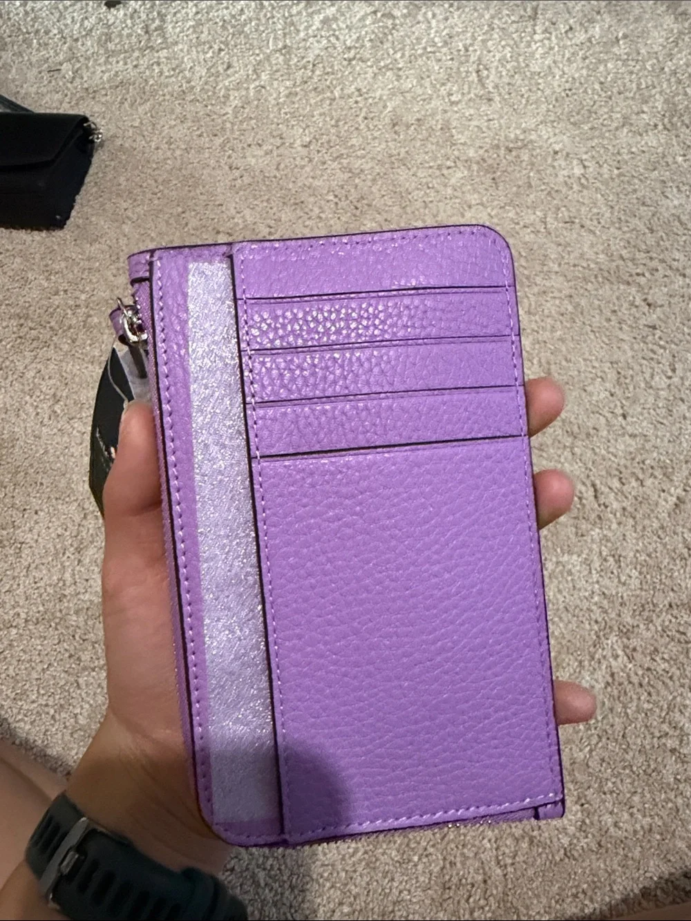 Purple Kate Spade Wallet